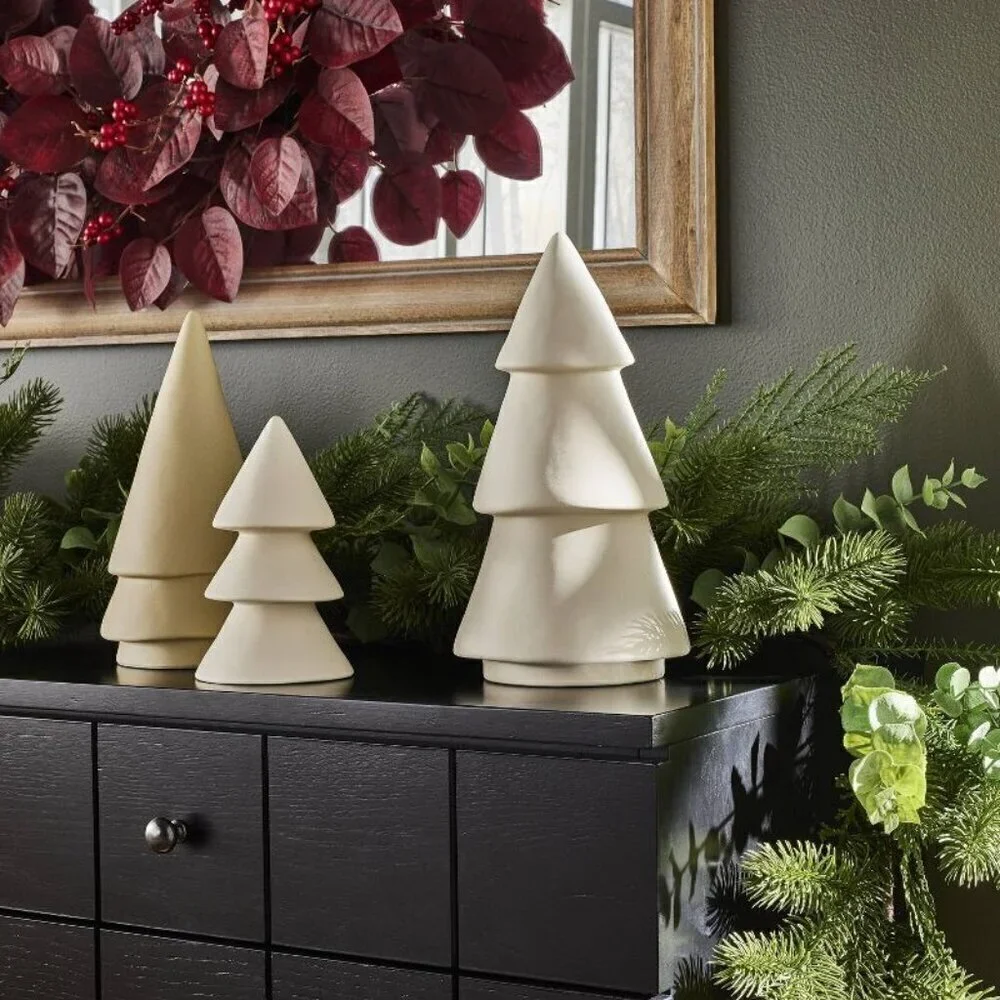 Medium Matte Ceramic Christmas Tree Figure‎ - Threshold Studio McGee Target 2023
